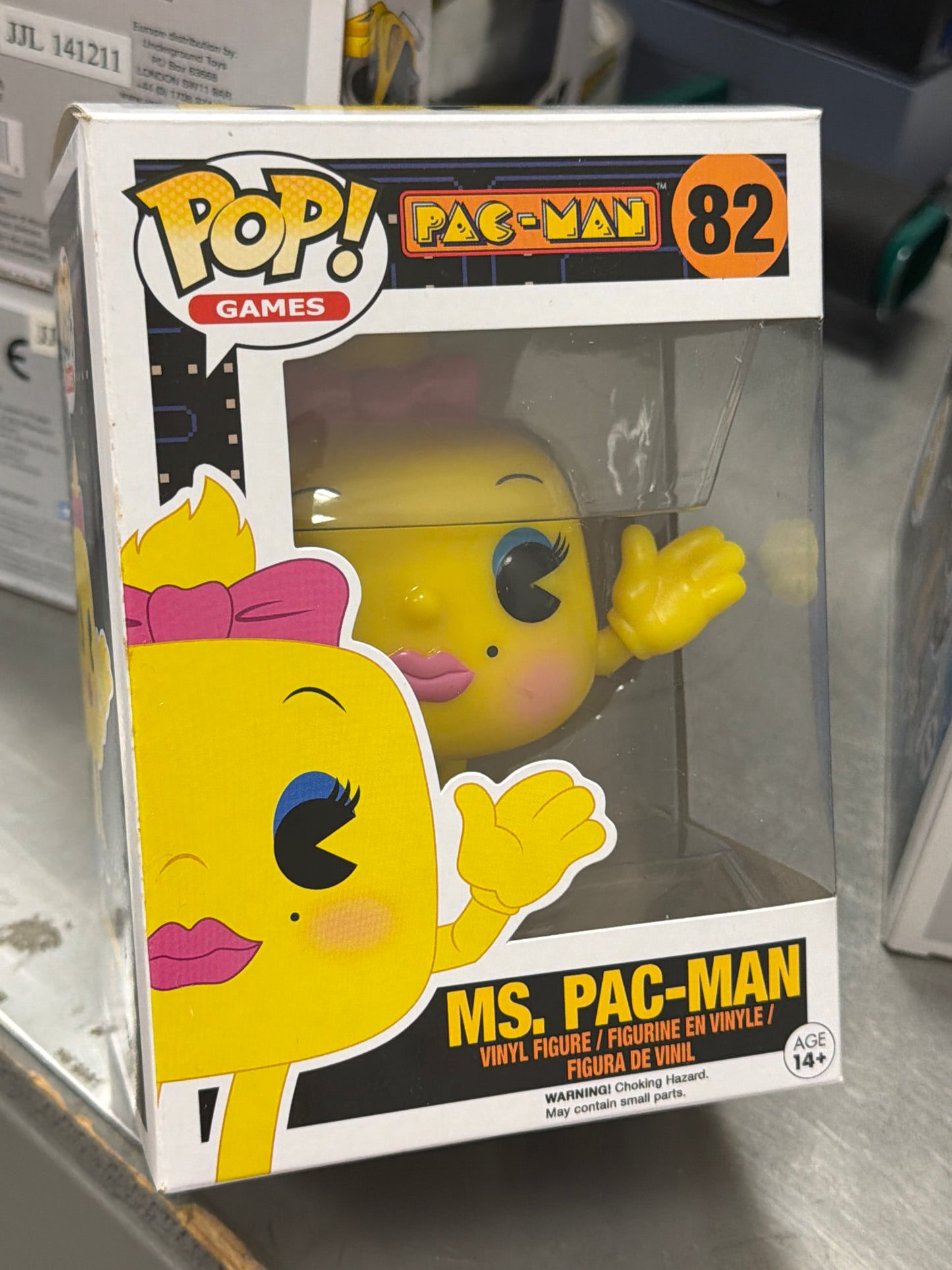 Games MS Pac-Man Funko Pop! Vinyl figure video games