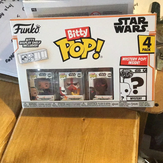 Star Wars - The Mandalorian- Bitty Pop 4 Pack Funko Pop! Vinyl Figure