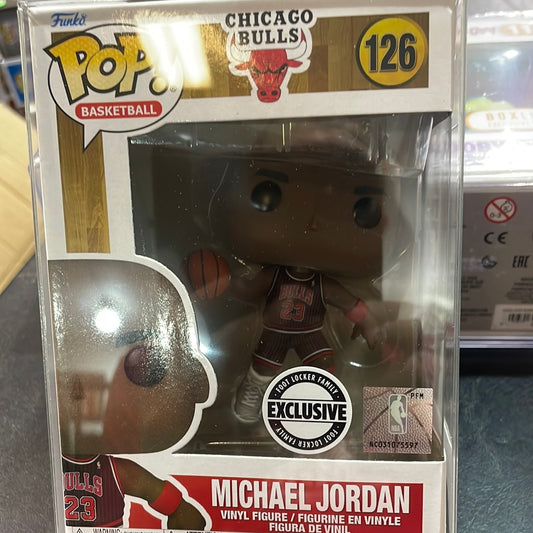 NBA Bulls - Michael Jordan Black jersey 126 exclusive Figure Funko Pop! Vinyl