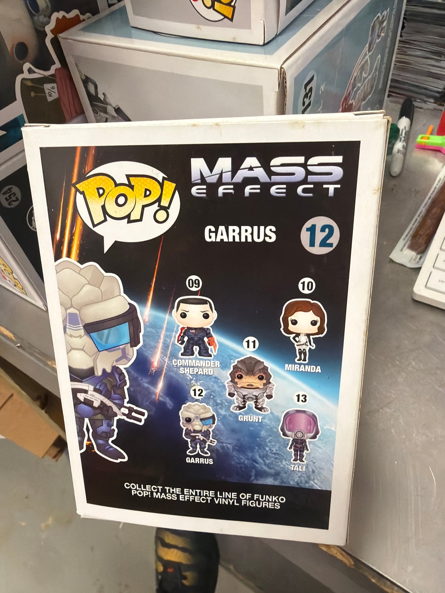 Mass Effect Garrus 12 Funko Pop! Vinyl Figure video games