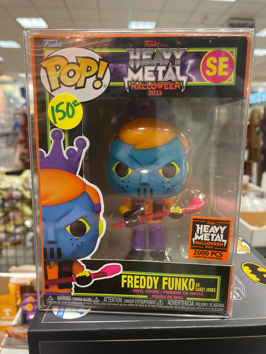 Freddy Funko as Casey Jones - Heavy Metal Halloween 2023- 2000 Pcs - exclusive Pop! Vinyl Figure