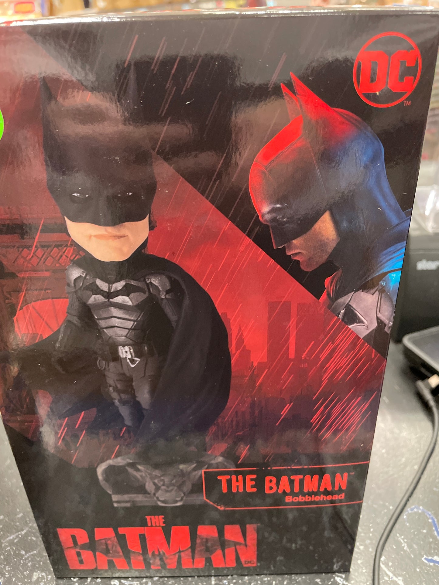 The Batman Robert pattenson bobble head Royal bobbles