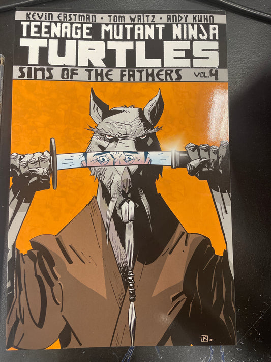 TMNT Sins of the Fathers  teenage mutant ninja turtles Graphic Novel