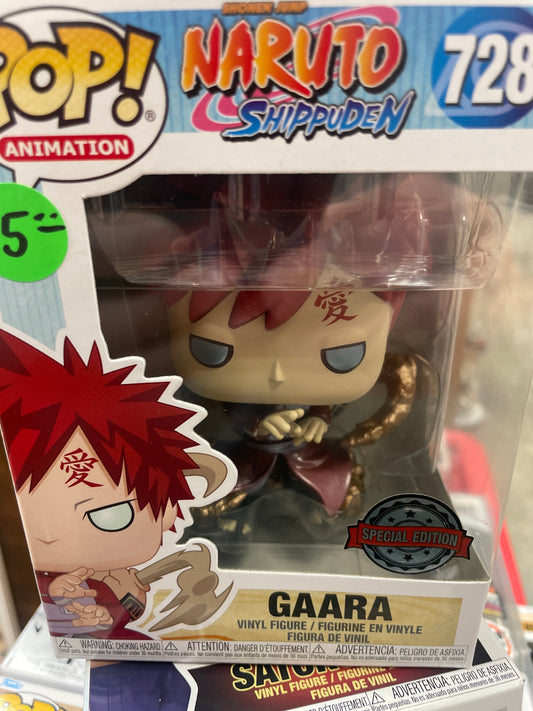 Naruto Gaara 728 exclusive exclusive Funko Pop! Vinyl figure anime