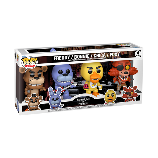 FNAF five nights at Freddys 4 pack Exclusive Funko Pop! 4-pack