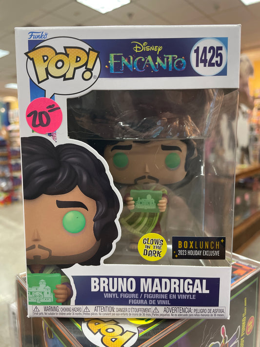 Disney Encanto Bruno madrigal 1425 Box lunch exclusive Funko pop vinyl figure