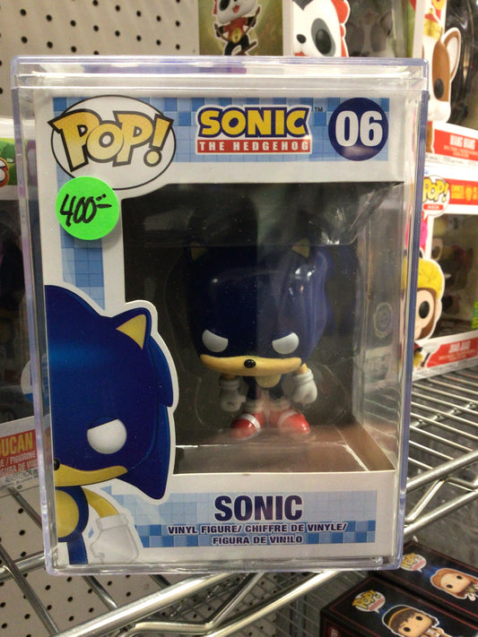 Sonic the Hedgehog-Sonic 06 Funko Pop retired grail vinyl figure STORE