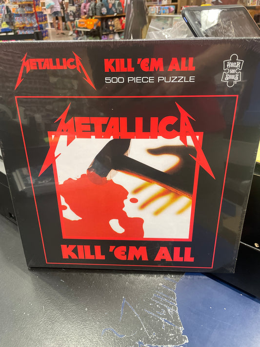 Metallica Kill’em all 500 piece puzzle new