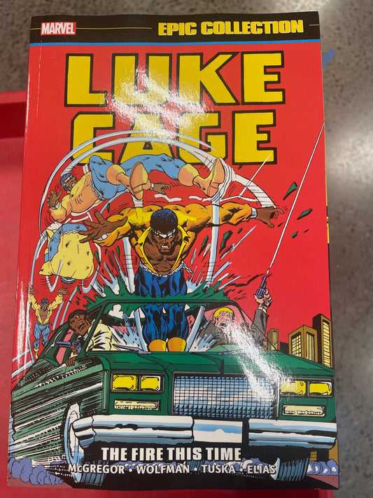 Luke Cage-The Fire This Time-Marvel Graphic Novel