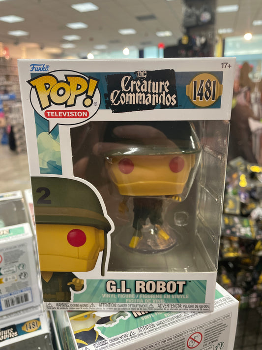 DC Creature Commandos Funko Pop Vinyl Figure cartoon