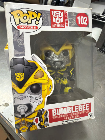 Transformers Bumblebee 102 Funko Pop! Vinyl figure movies - wear