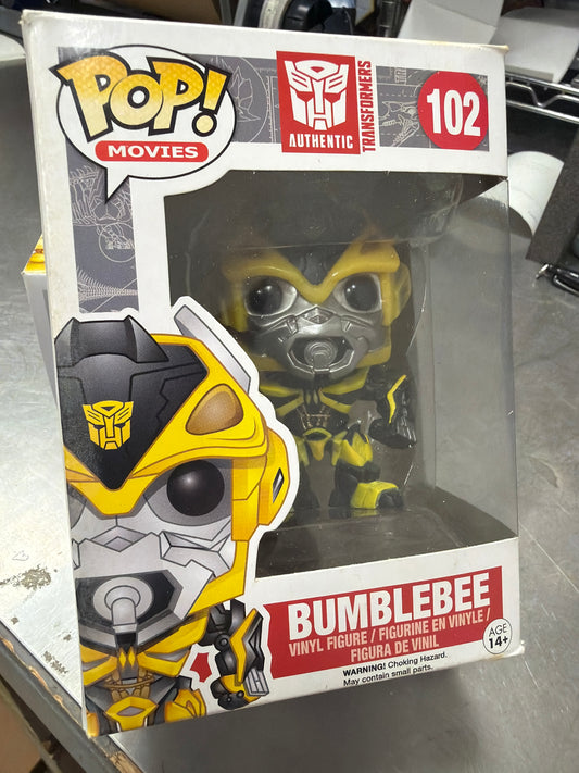 Transformers Bumblebee 102 Funko Pop! Vinyl figure movies - wear
