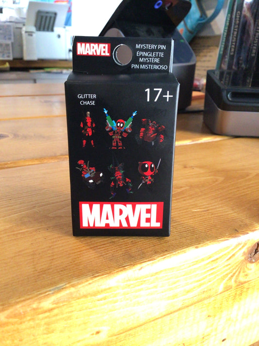 Marvel Deadpool 1 1/2-Inch Blind-Box Enamel Pins Funko Pop! Pin Loungefly exclusive