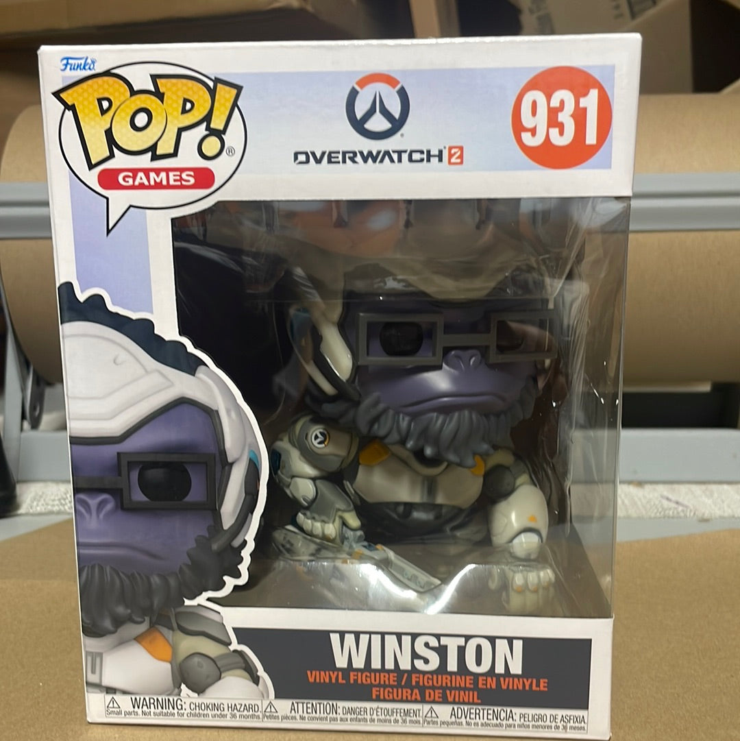 Overwatch 2 Winston Funko Pop 6 inch games