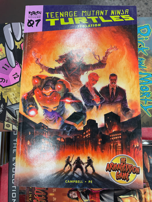 TMNT Isolation - The Armageddon Game Graphic Novel