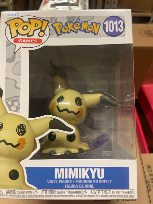 Pokemon Mimikyu 1013 Funko Pop! Vinyl Figure video games