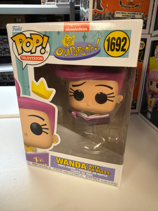 Fairly odd parents Wanda w da rules 1692 Funko Pop! Vinyl figure cartoon