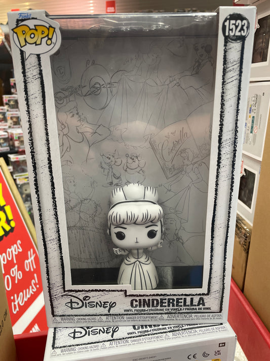 Disney Sketch- Cinderella 1523- Funko Pop! Art Cover