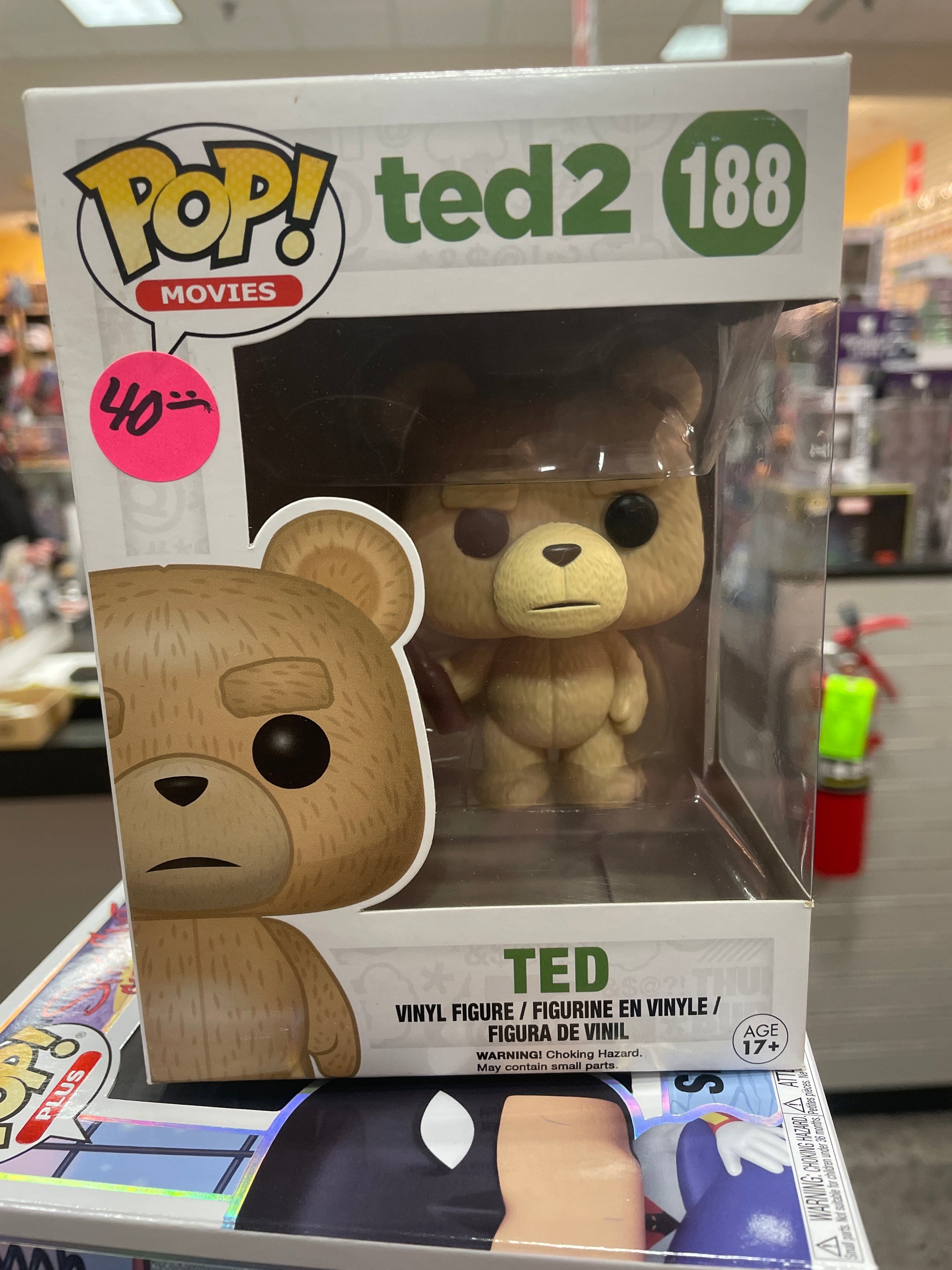 Ted Movie Ted #188- Funko Pop! Vinyl Figure (movies) – Tall