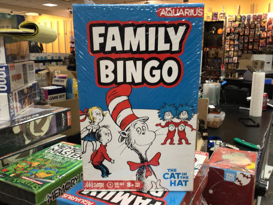 Cat in the Hat Family Bingo Game