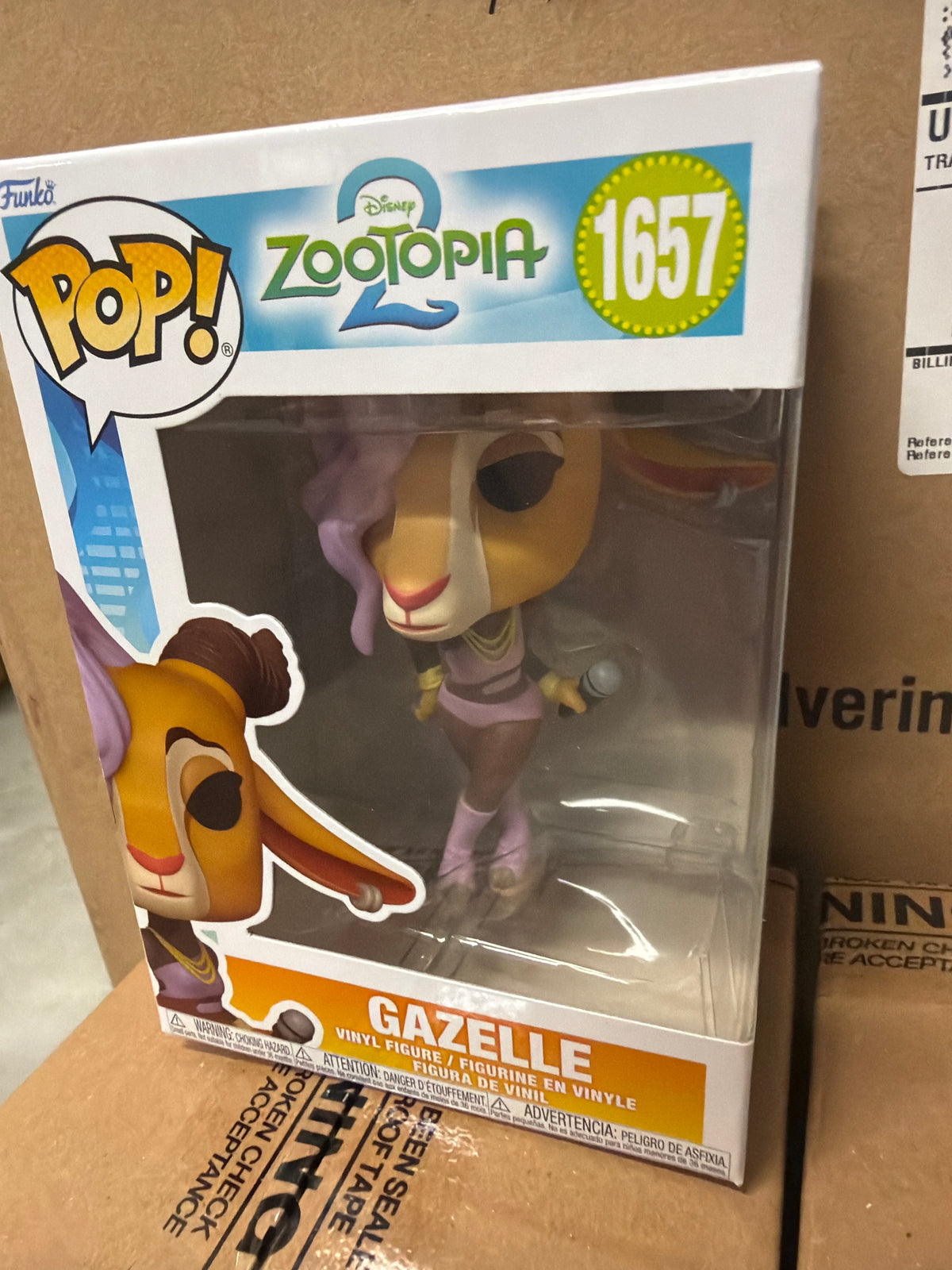Zootopia 2  gazelle 1657 Funko Pop! Vinyl figure Disney