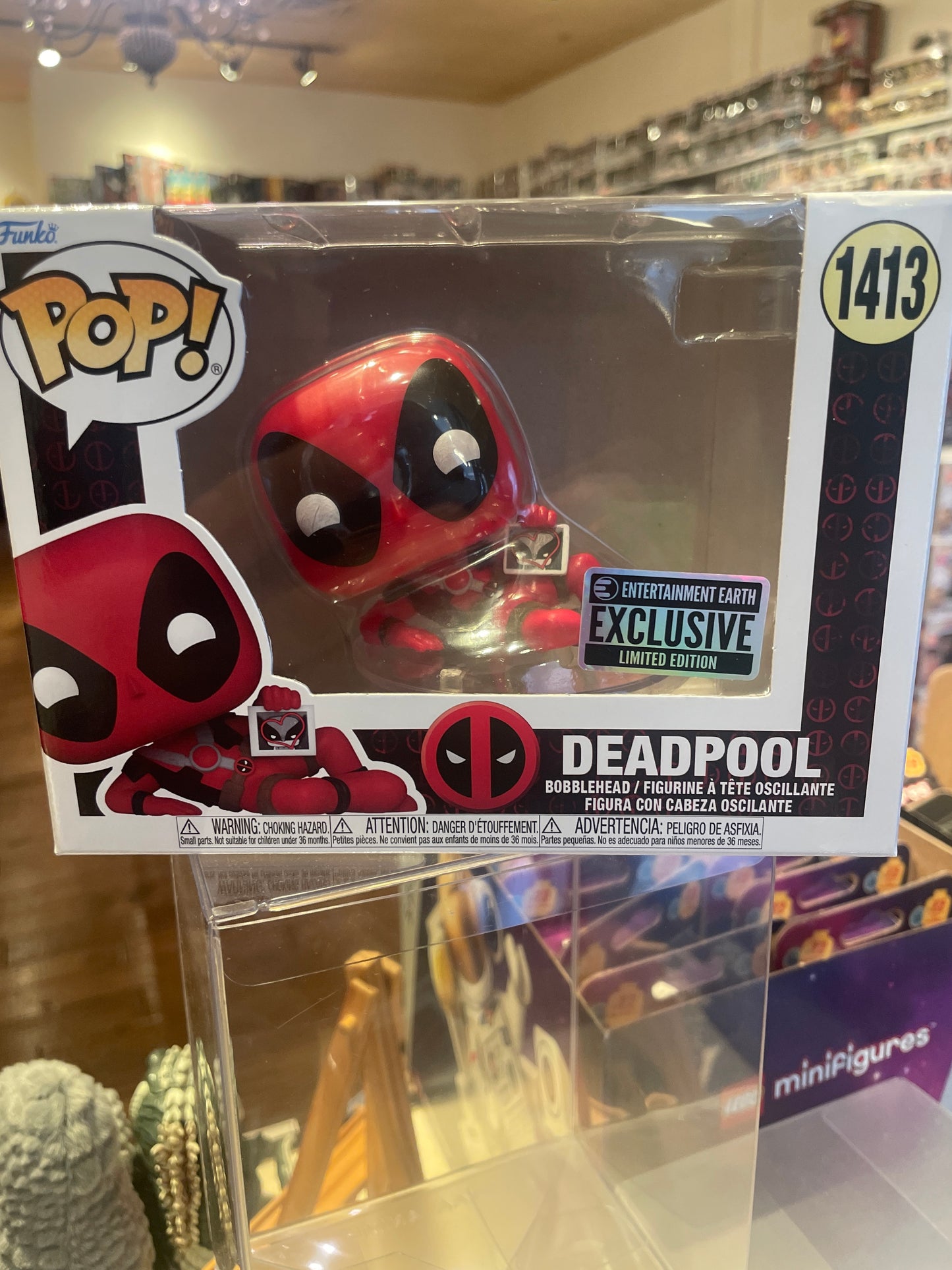 Deadpool -  #1413 hearts woi - Exclusive Funko Pop! Vinyl Figure