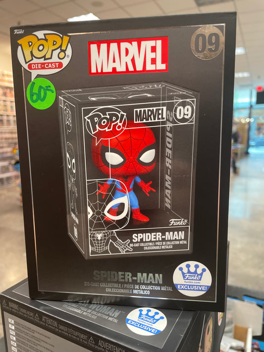 Marvel Spider Man die cast 09 Funko Pop! Vinyl figure