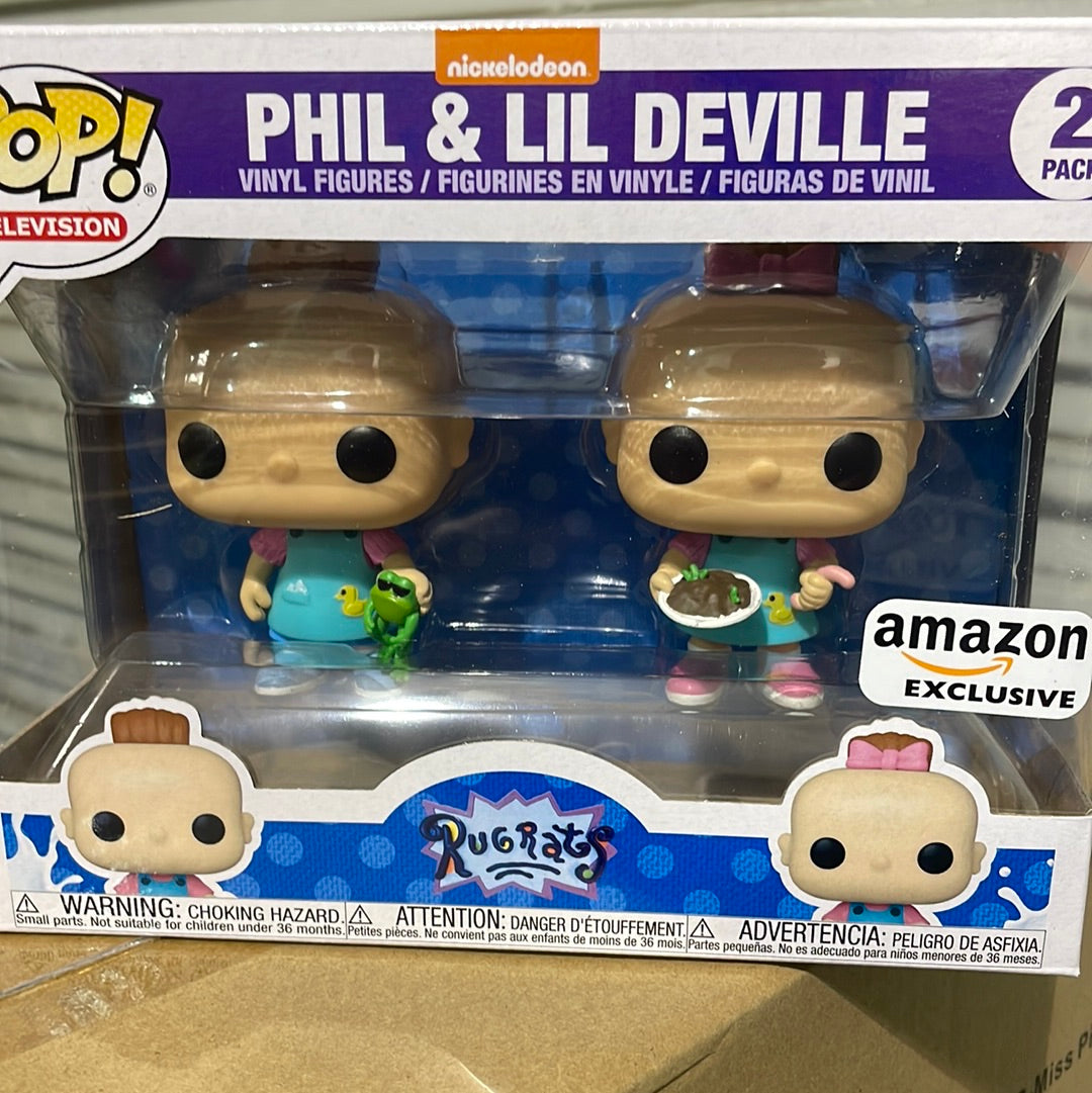 FUNKO pop 2 pack Rugrats Phil and Lil Deville