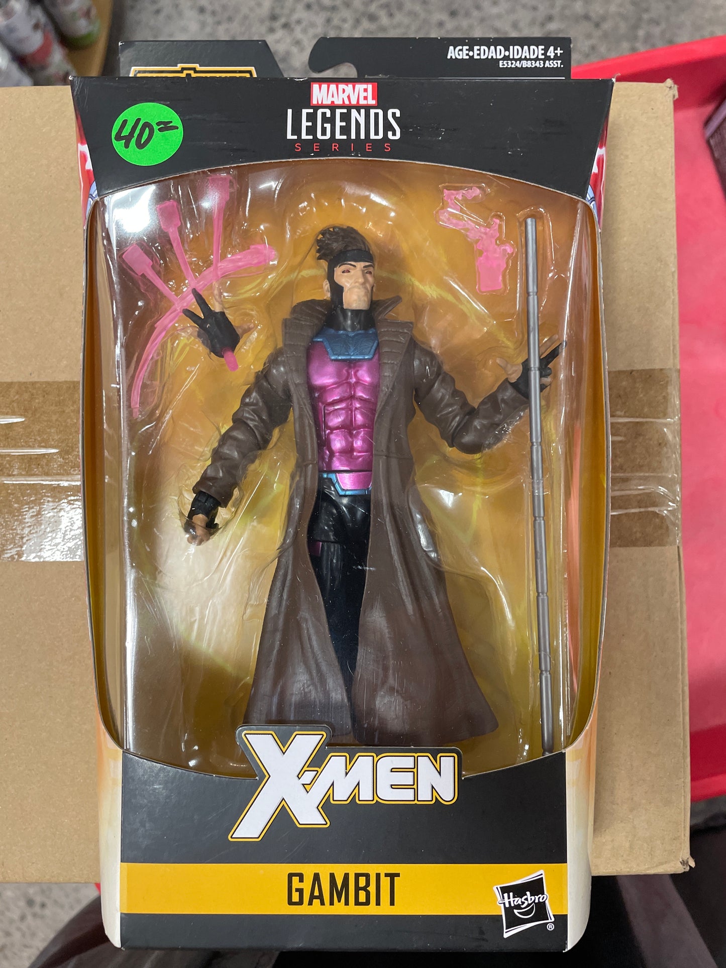 Marvel Gambit Exclusive Legends Series Action Figure