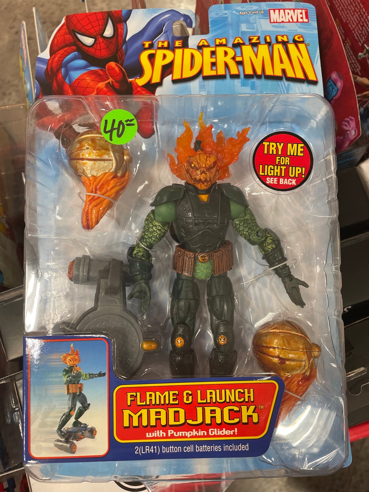 Marvel -Flame & Launch Madjack- Action Figure