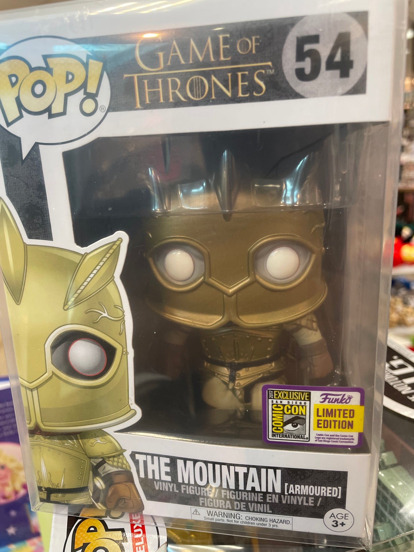 GOT Game of Thrones the Mountain sdcc Funko Pop! Vinyl figure new (television)
