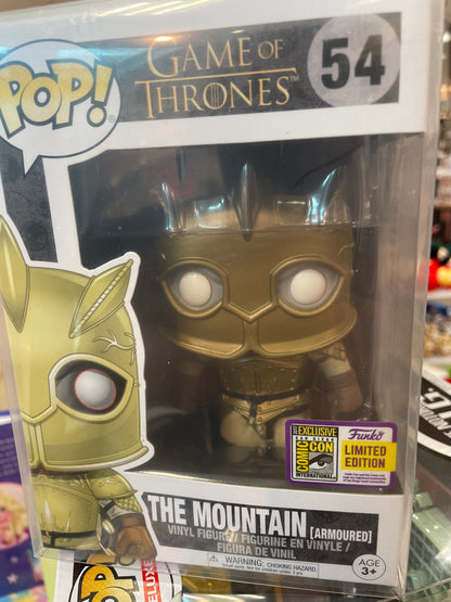GOT Game of Thrones the Mountain sdcc Funko Pop! Vinyl figure new (television)