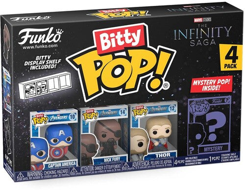 Marvel Avengers Bitty Pop 4-Pack Funko Pop! Figures