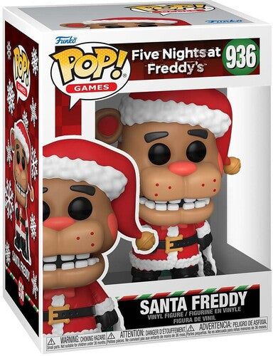 Five Nights at Freddy's - Santa Freddy Fazbear #936 - Funko Pop! Vinyl Figure (video games)