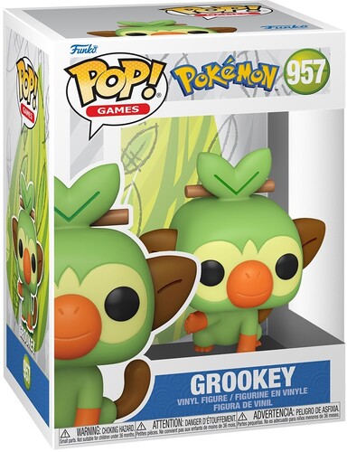 Pokemon - Grookey 958 - Funko Pop! Vinyl Figure (video games)