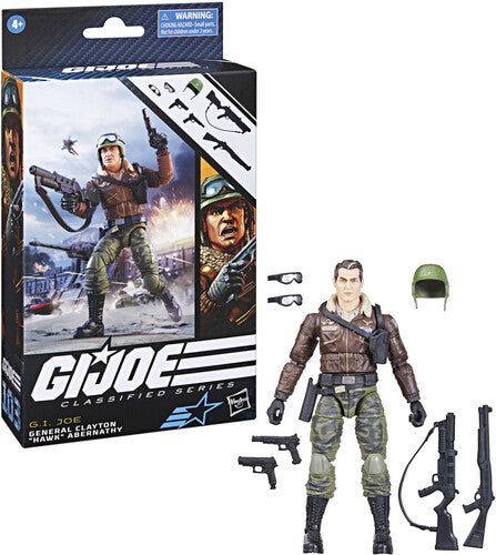 PREORDER G.I. Joe Classified - General Clayton "Hawk" Abernathy, 103 - Action Figure by Hasbro