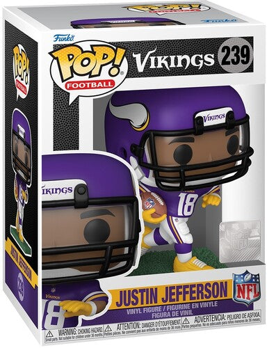NFL Vikings Justin Jefferson #239 - Funko Pop! Vinyl Figures (Sports)