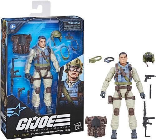 Hasbro Collectibles - G.I. Joe - Classified Series - #115 FRANKLIN "AIRBORNE" TALLTREE - Action Figure by Hasbro
