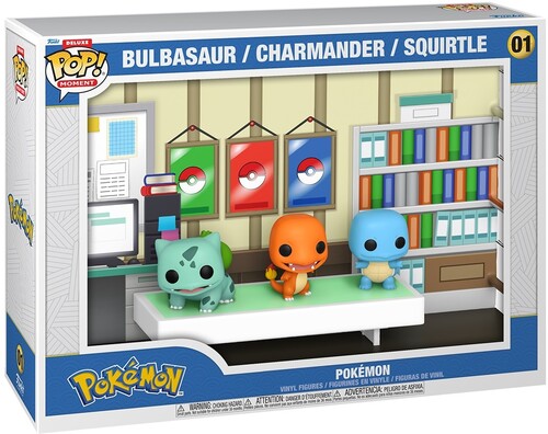 Pokemon Starters - Moments deluxe  Funko Pop! Vinyl Figure