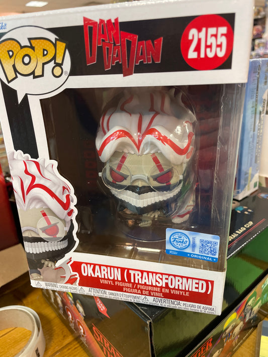 Dandadan Okarun transformed 2155 Funko pop vinyl figure anime