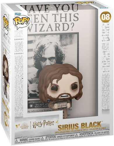 PREORDER COVER ART: Harry Potter and the Prisoner of Azkaban - Poster with Sirius Black Funko Pop Vinyl Figure Movie