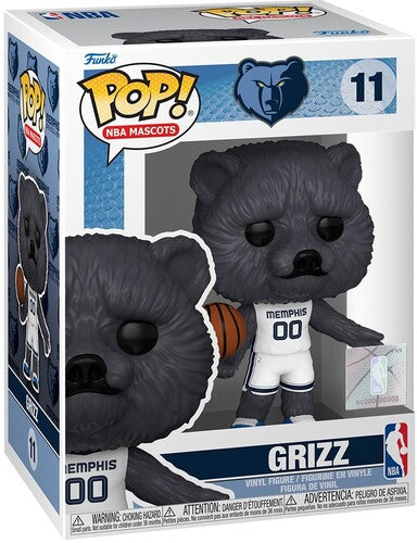 NBA Mascot - Memphis Grizz 11- Funko Pop! Vinyl figure sports