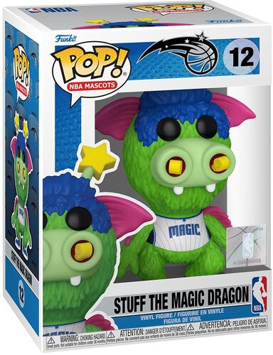 NBA Mascot - Orlando Stuff the magic Dragon 12 - Funko Pop! Vinyl figure sports