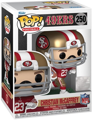 NFL Chiefs - Christian McCaffrey #250 - Funko Pop Vinyl Figure (Sports)