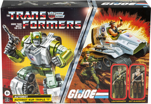 Transformers x G.I. Joe Collaborative - Mash-Up Soundwave Autobot Kup Triple T