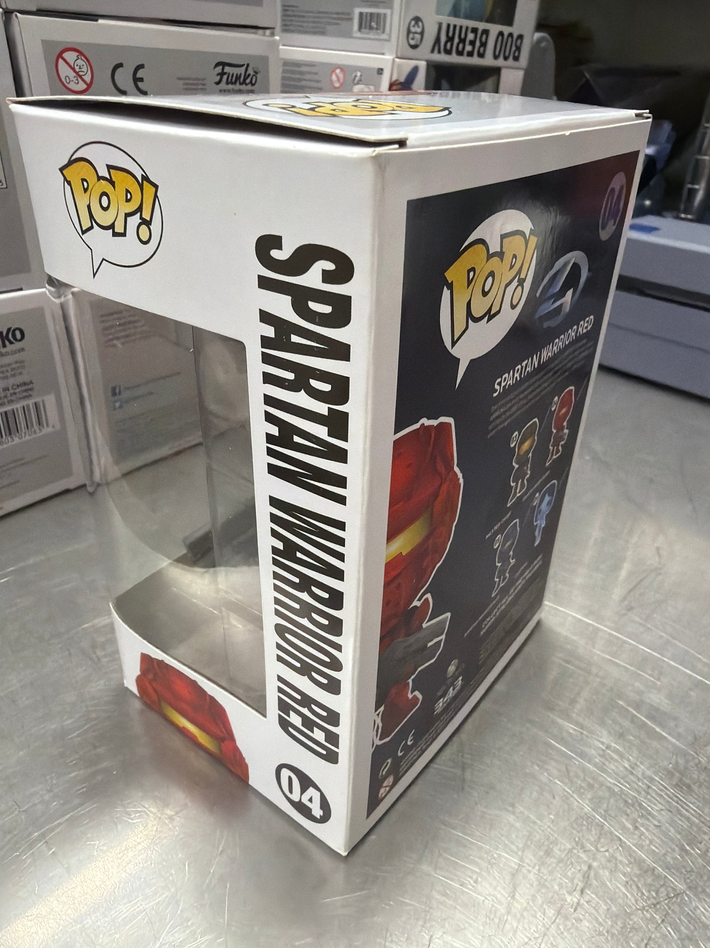 Halo Spartan warrior Red 04 Funko Pop! Vinyl figure games