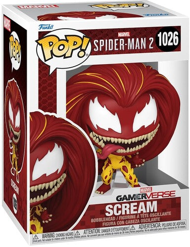Spiderman 2 Scream Mary Jane 1026 Funko Pop! Vinyl Figure video games marvel