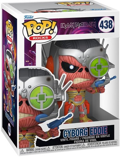 Iron Maiden Cyborg Eddie 438 rocks Funko Pop! Vinyl Figure