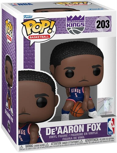 NBA De'Aaron Fox 203 Funko Pop! Vinyl Figure sports
