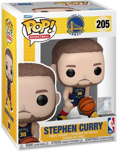 NBA Stephen Curry 205 Funko Pop! Vinyl Figure games sports